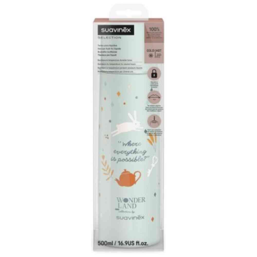 Suavinex - Wonderland Liquid Thermos - Green - 500 ml