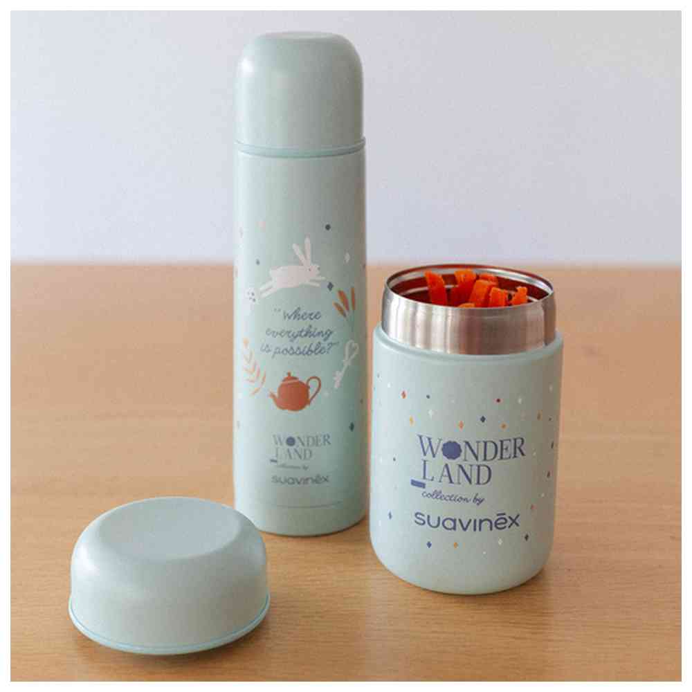 Suavinex - Wonderland Liquid Thermos - Green - 500 ml