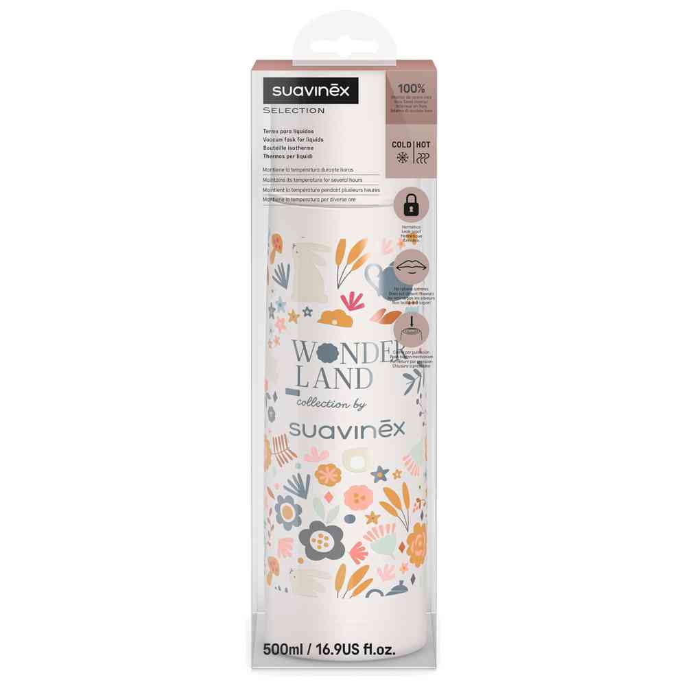 Suavinex - Wonderland Liquid Thermos - White - 500 ml