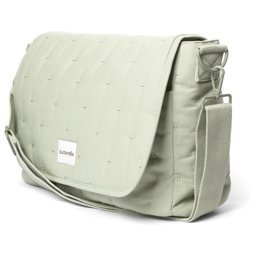 Suavinex - Poetry Maternity Shoulder Bag - Green
