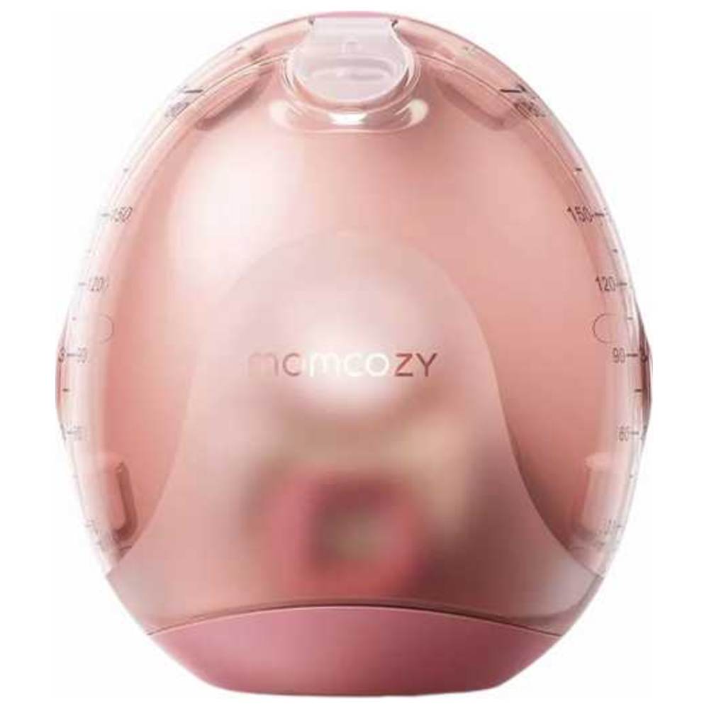 Momcozy Air 1 Double Hands Free Ultra-slim Wireless Charging Breast Pump Cozy Red