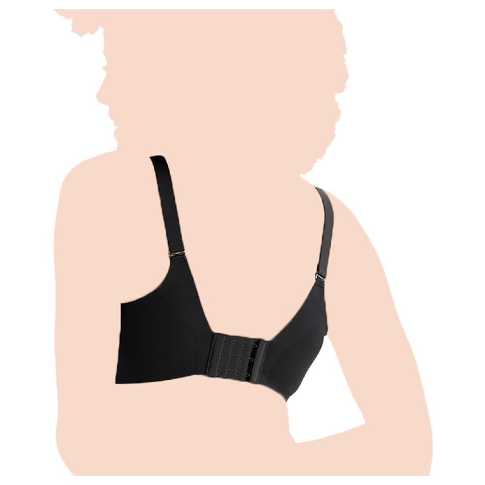 Momcozy - Ultra Soft And Omni Maternity Nursing Bra - Black