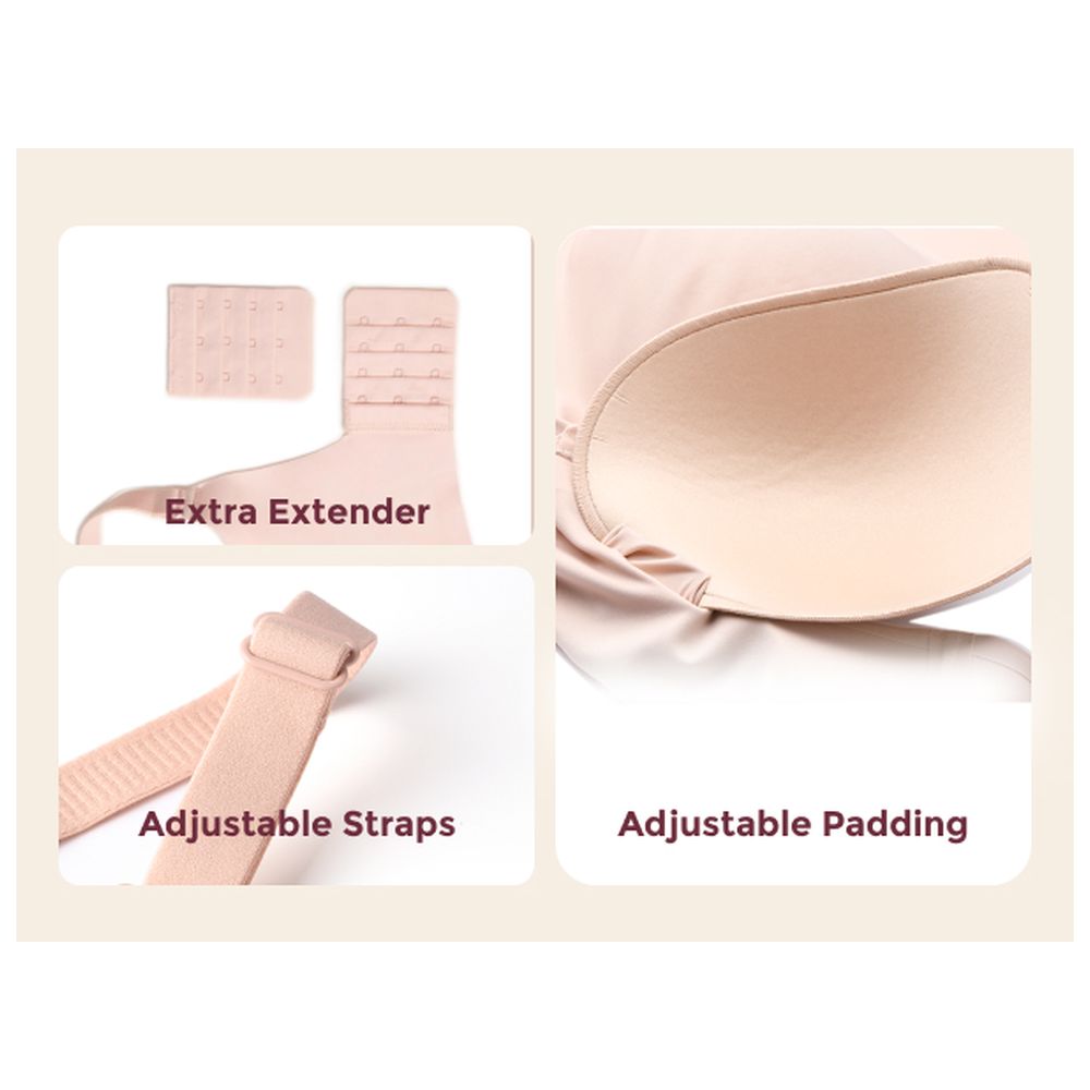 MomCozy - 3pc-Set - YN21 Smooth Ultra Soft & Omni Maternity Nursing Bra Set