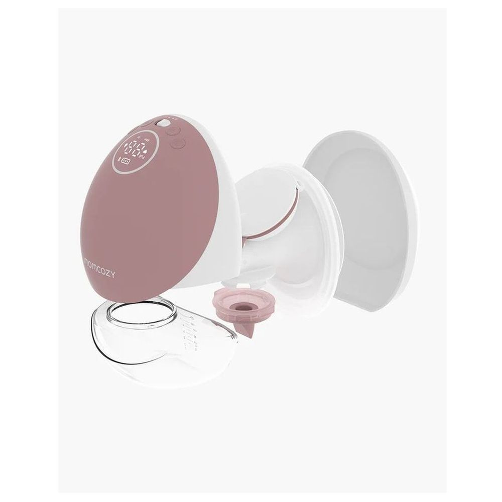 Momcozy - M9 Hands Free Electric Breast Pump - Cozy Red - 24 mm