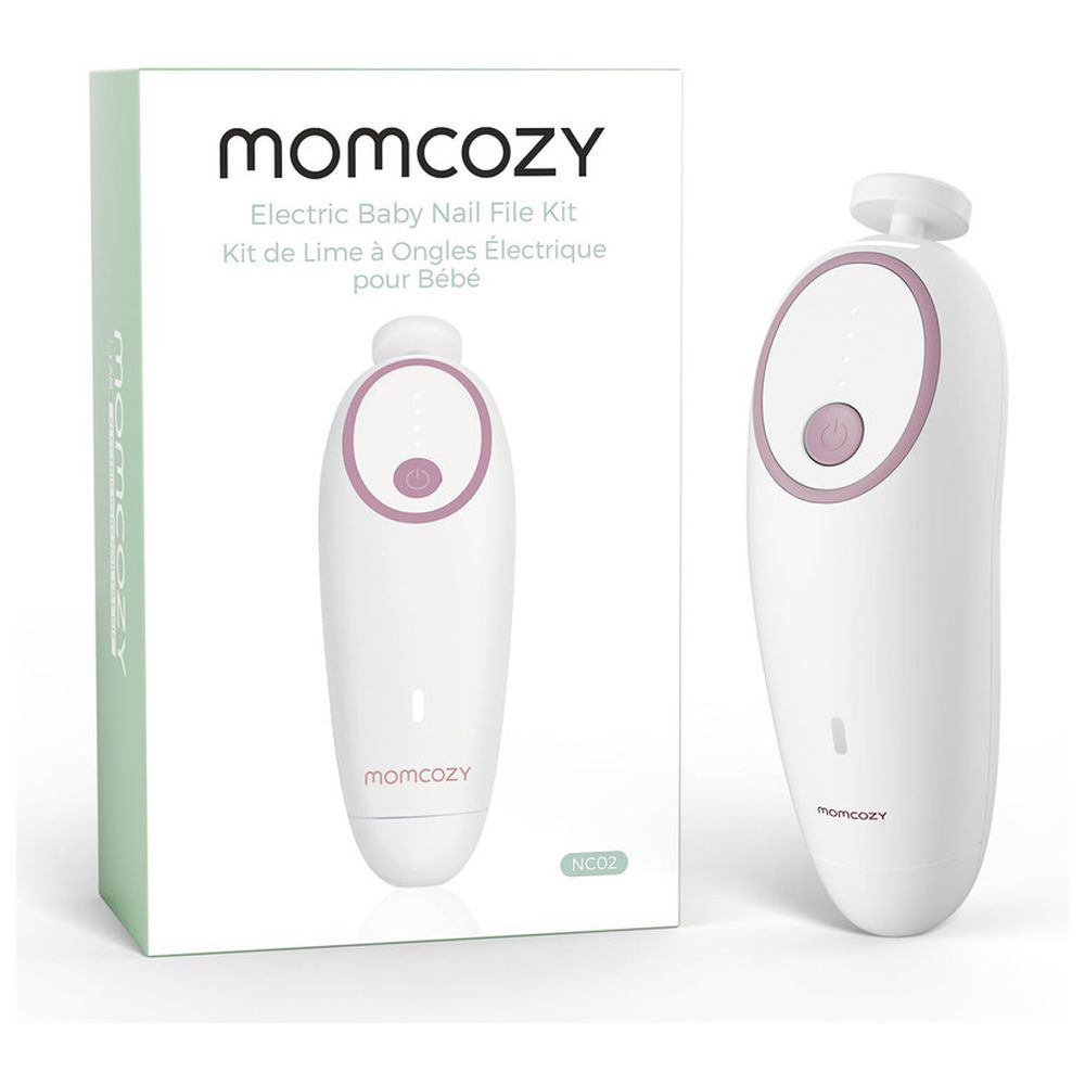 MomCozy - Electric Baby Nail File Kit - Pink