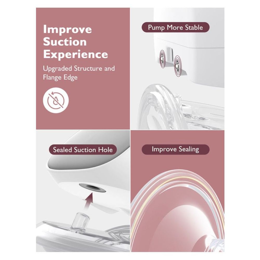 Momcozy - Wearable Electric Breast Pump S9 Pro - Grey - 2pcs