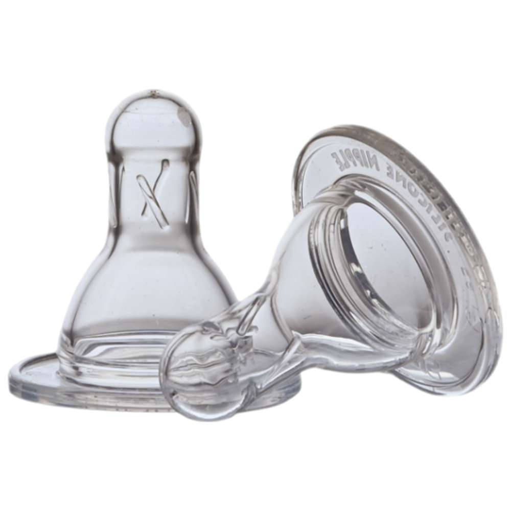 Shield Baby - Classic Silicone Fast Flow Nipple - 2 Pcs - 12M+