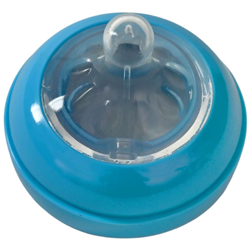 Shield Baby - PP Wide Neck Feeding Bottle With Handle - 260 ml - Color May Vary - 1 Pc