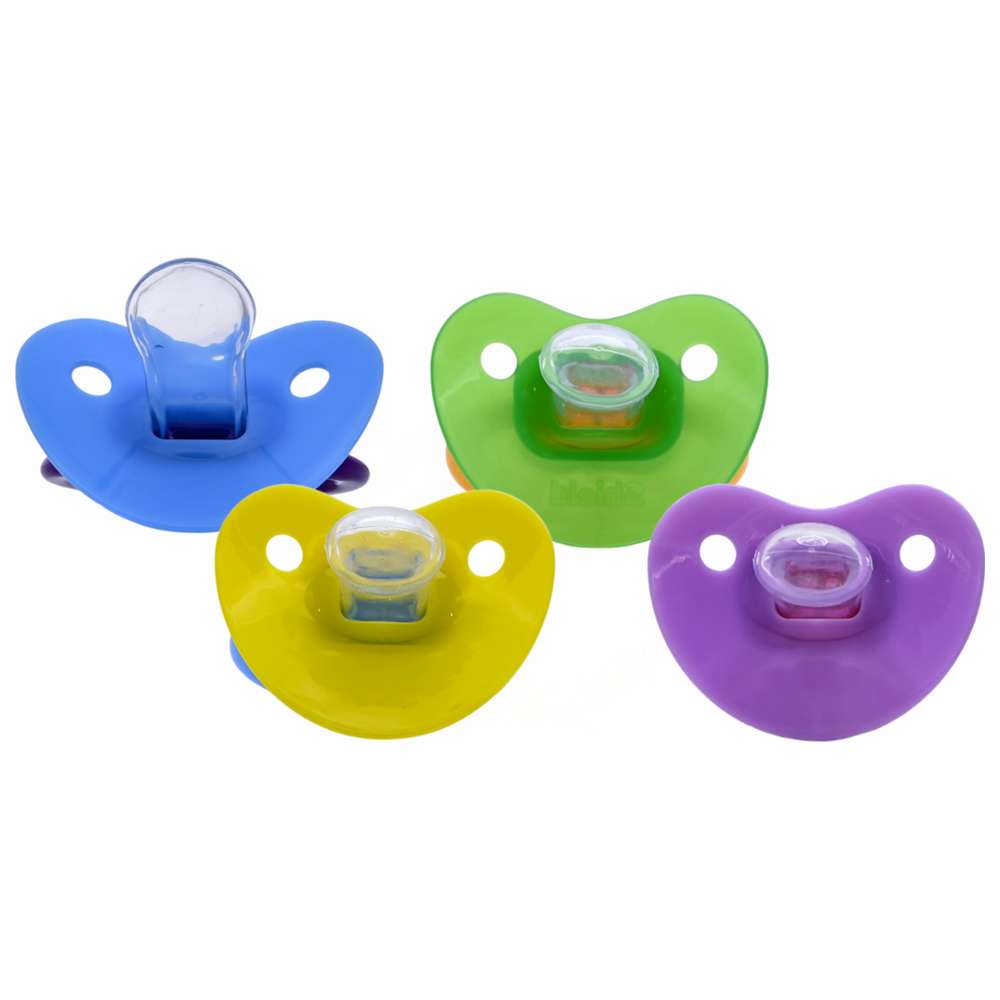 Shield Baby - Orthodontic Silicone Soother - 3M+ - Color May Vary - 1 Pc