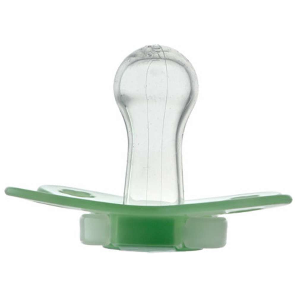 Shield Baby - Glow In The Dark Silicone Soother - 6M+ - Color May Vary - 1 Pc