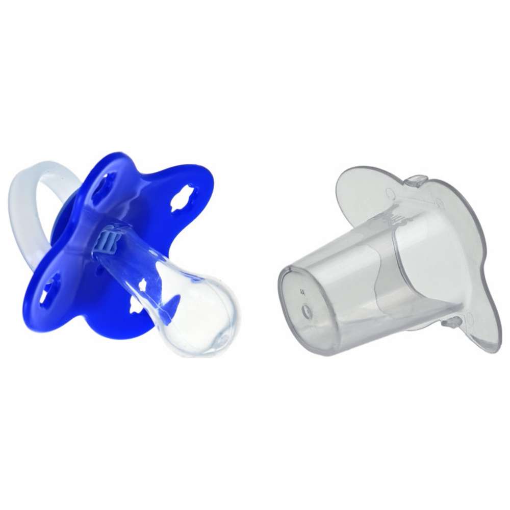 Shield Baby - Glow In The Dark Silicone Soother - 6M+ - Color May Vary - 1 Pc