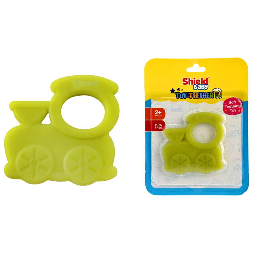 Shield Baby - Toy Teether - Color & Design May Vary - 1 Pc