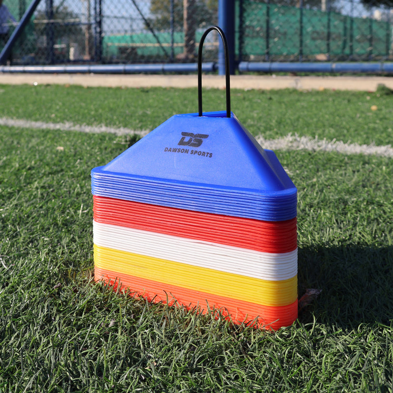 داوسون سبورتس - مخاريط تحديد الأرضية ثلاثية الشكل - 50 قطعة