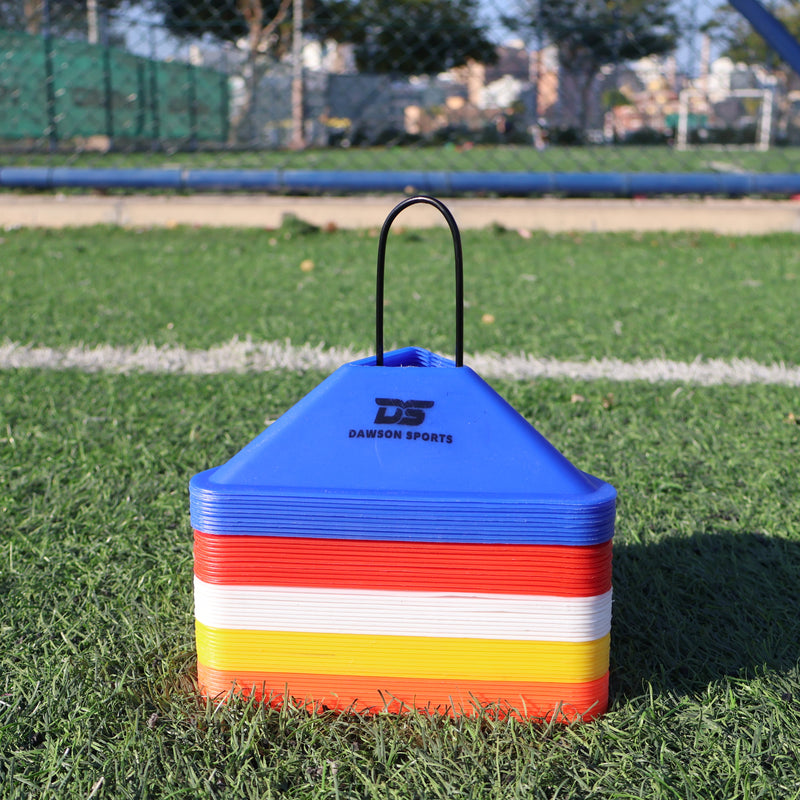 داوسون سبورتس - مخاريط تحديد الأرضية ثلاثية الشكل - 50 قطعة