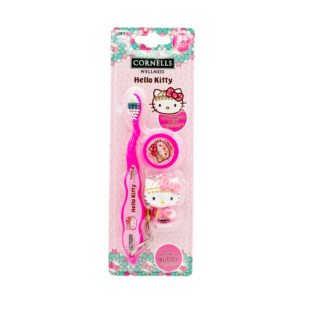 Cornells Wellness Hello Kitty Toothbrush - 1 Pc
