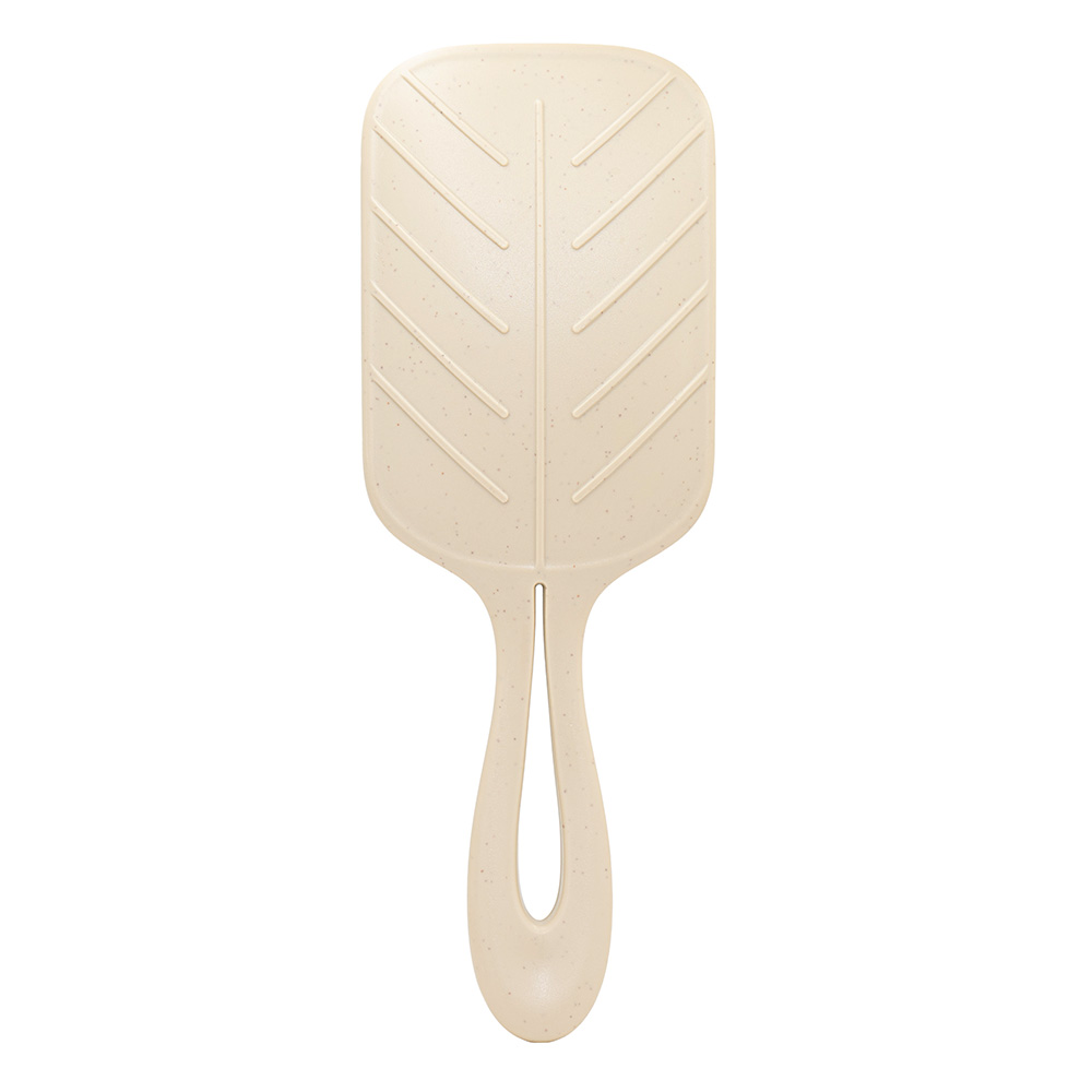 فرشاة شعر إكسكلوزيف - وسادة مجداف صديقة للبيئة - بيج