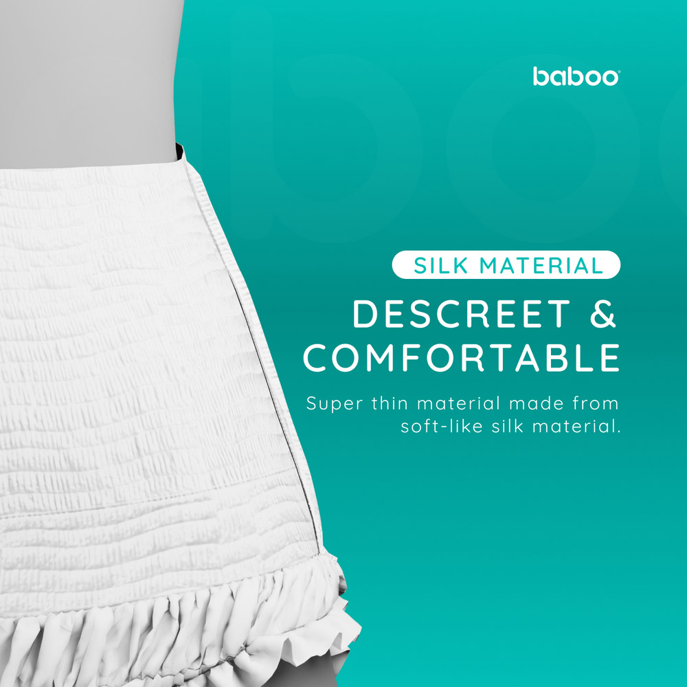 Baboo - Disposable Postpartum Absorbant Pads - Pack of 5