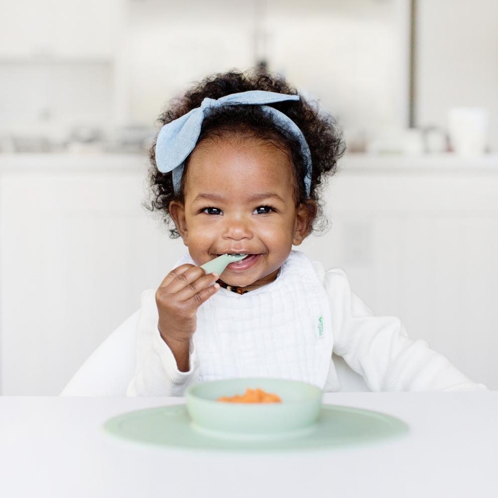 إيزي بيزي - مجموعة الطعام المثلى - أخضر ميرمية - 9 قطع