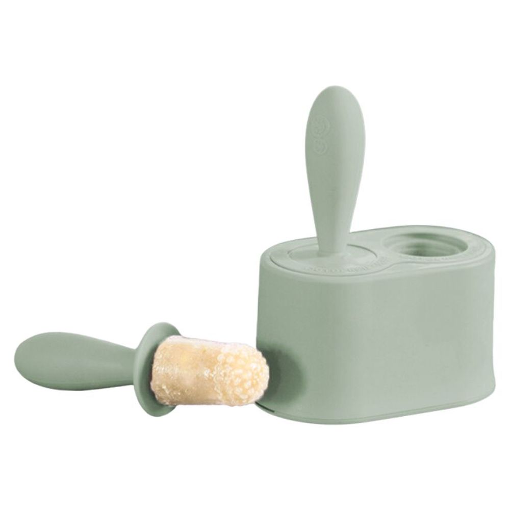 ezpz Tiny Pops Popsicle Moulder Sage
