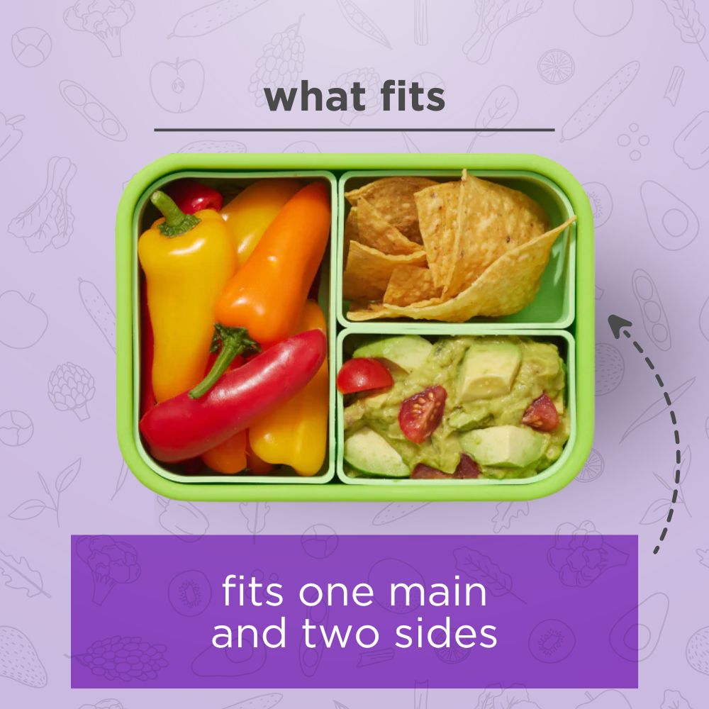 Lunchbots - Medium Build-A-Bento - Sea Foam Green