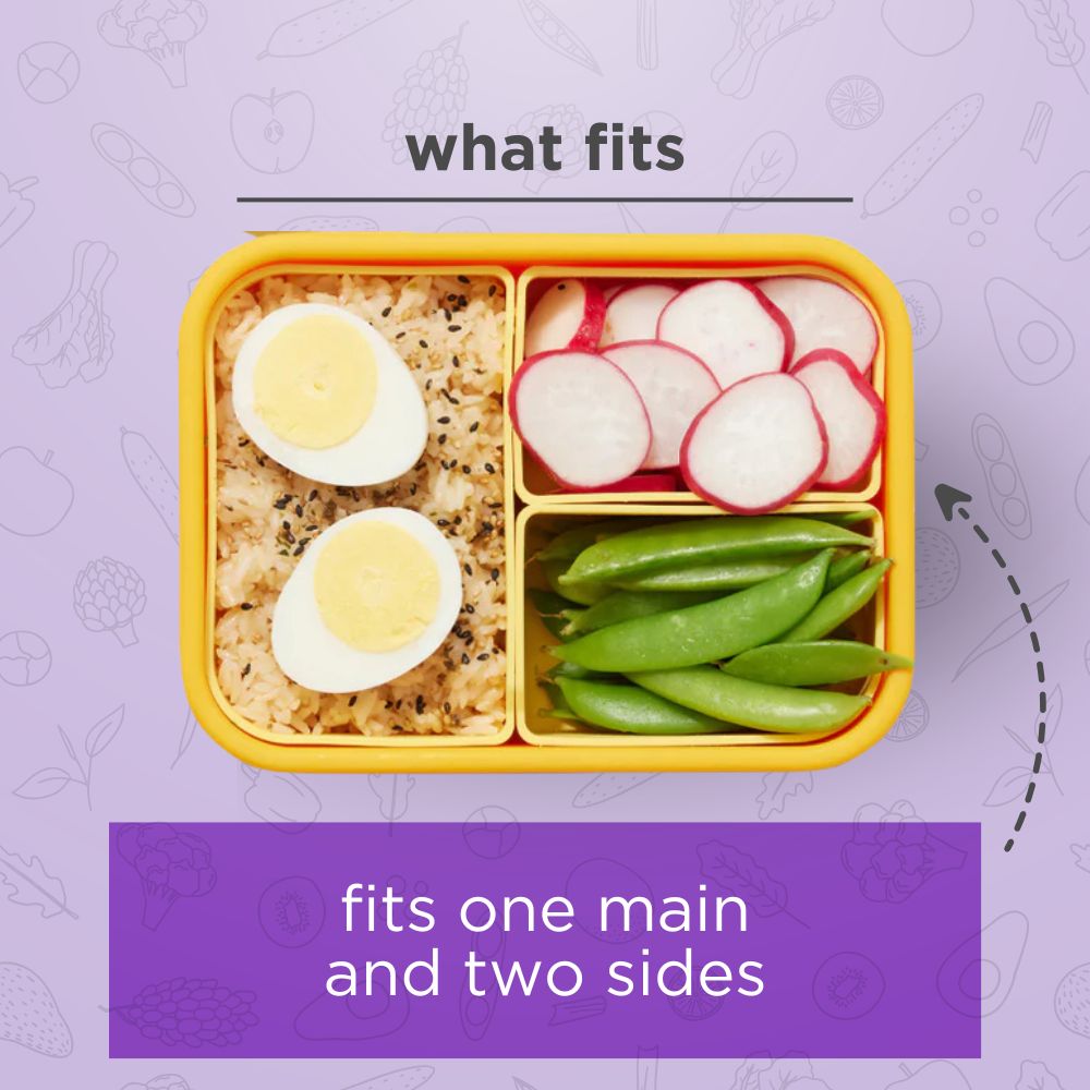 Lunchbots - Medium Build-A-Bento - Yellow