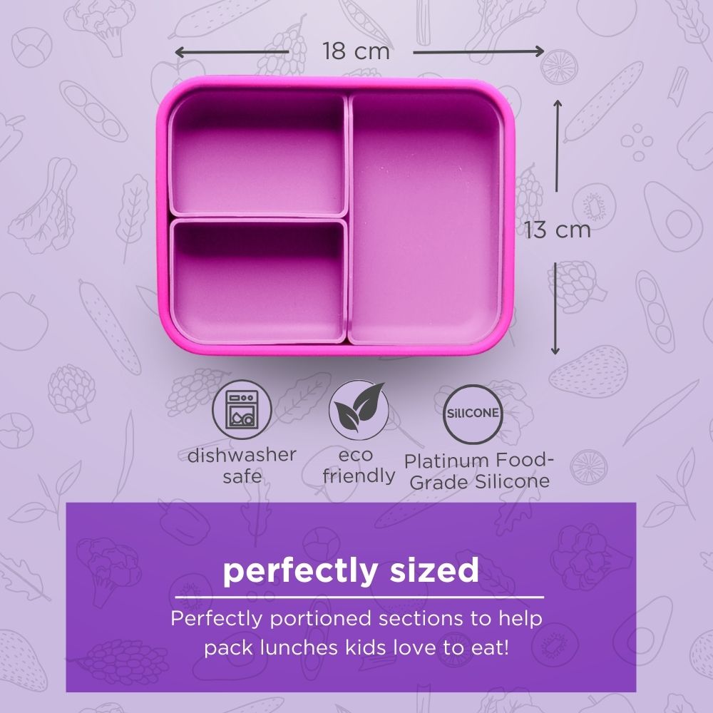 Lunchbots - Medium Build-A-Bento - Reef Pink