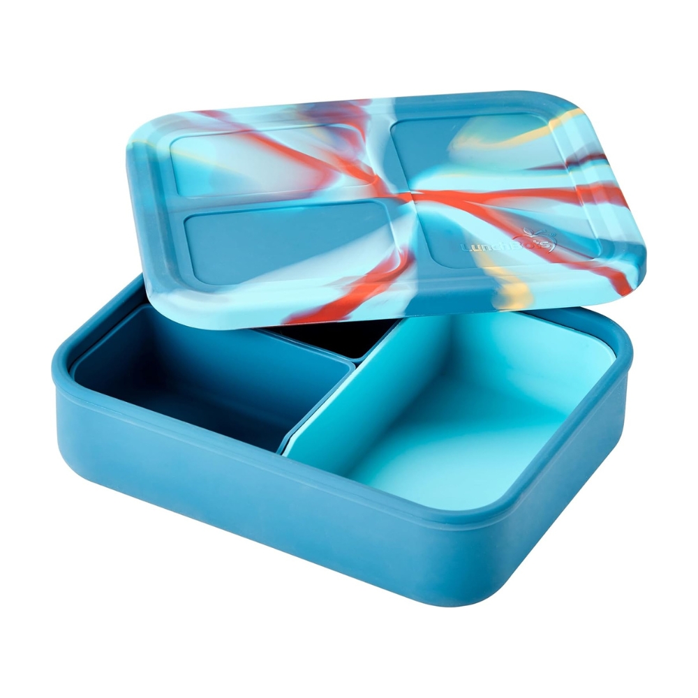 لانشبوتس - صندوق بينتو كبير - أزرق أخطبوط