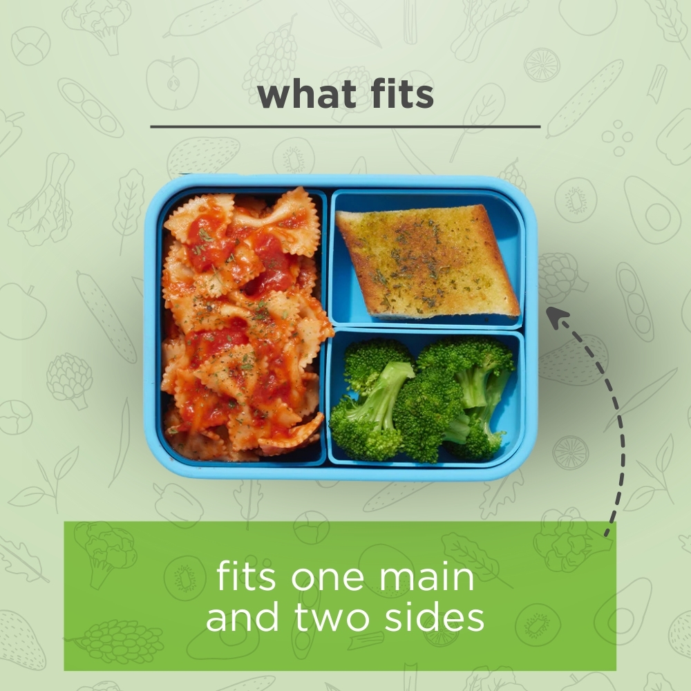 Lunchbots - Large Build-A-Bento - Blue Whale