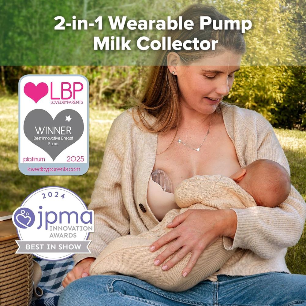 Haakaa - Shell Pumps 2Pcs With Steriliser Bag Combo - 750ml