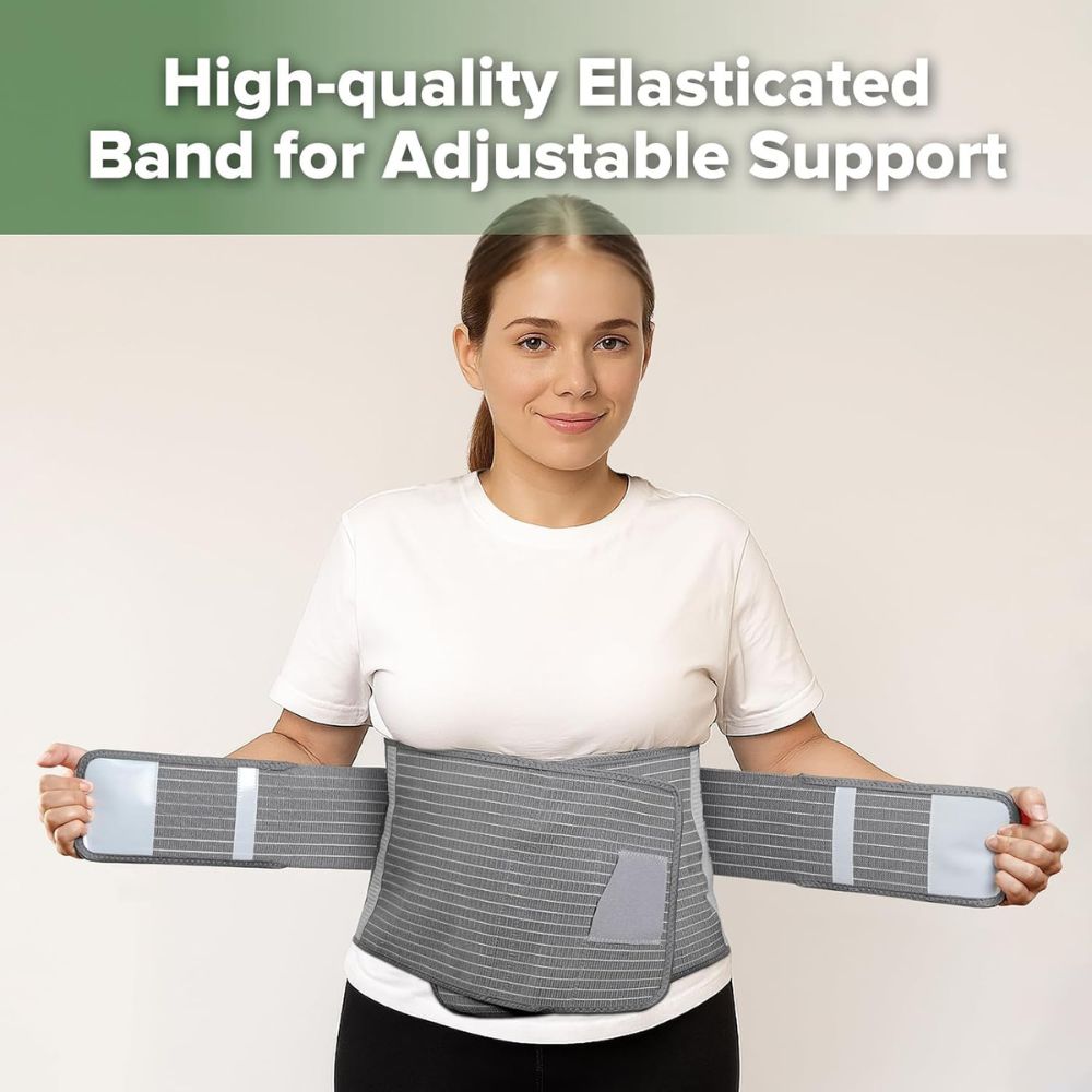 هاكا - حزام بطن 3 في 1 للحمل وما بعد الولادة - رمادي