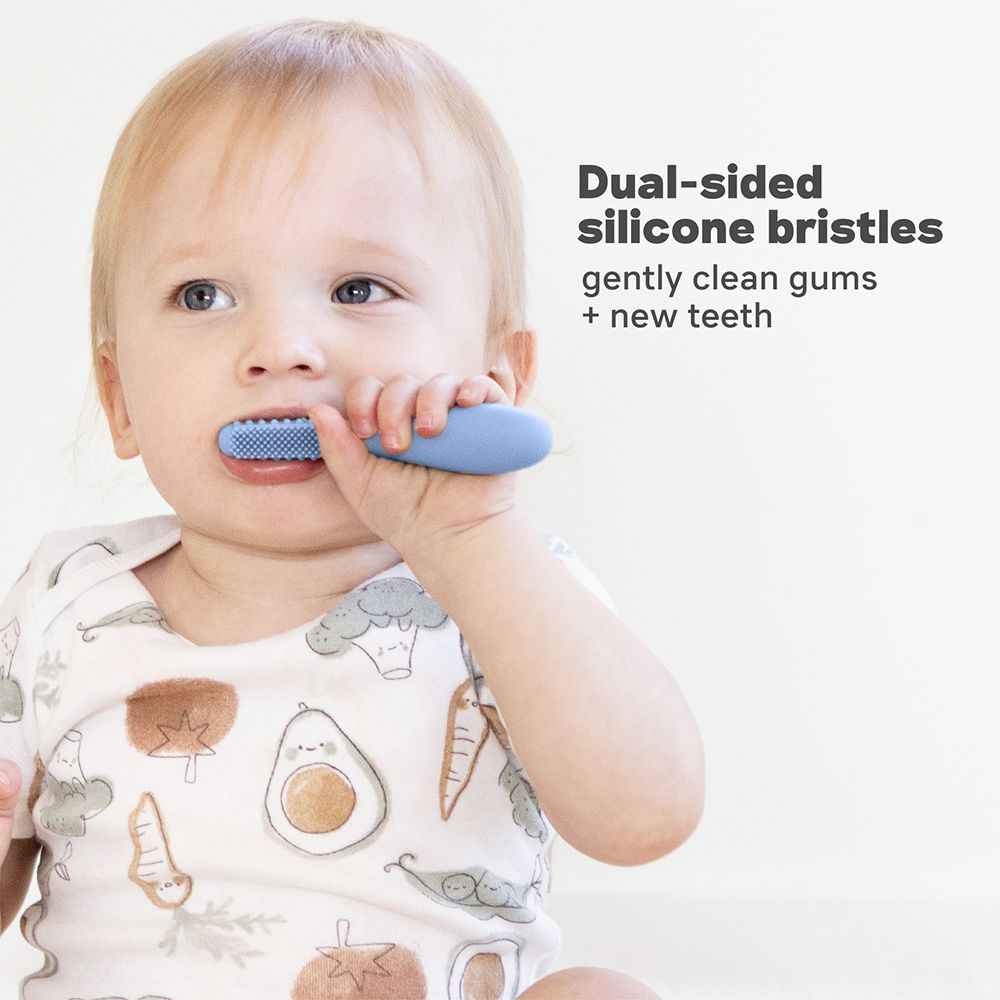 إيزي بيزي - فرشاة أسنان للرضع - نيلي