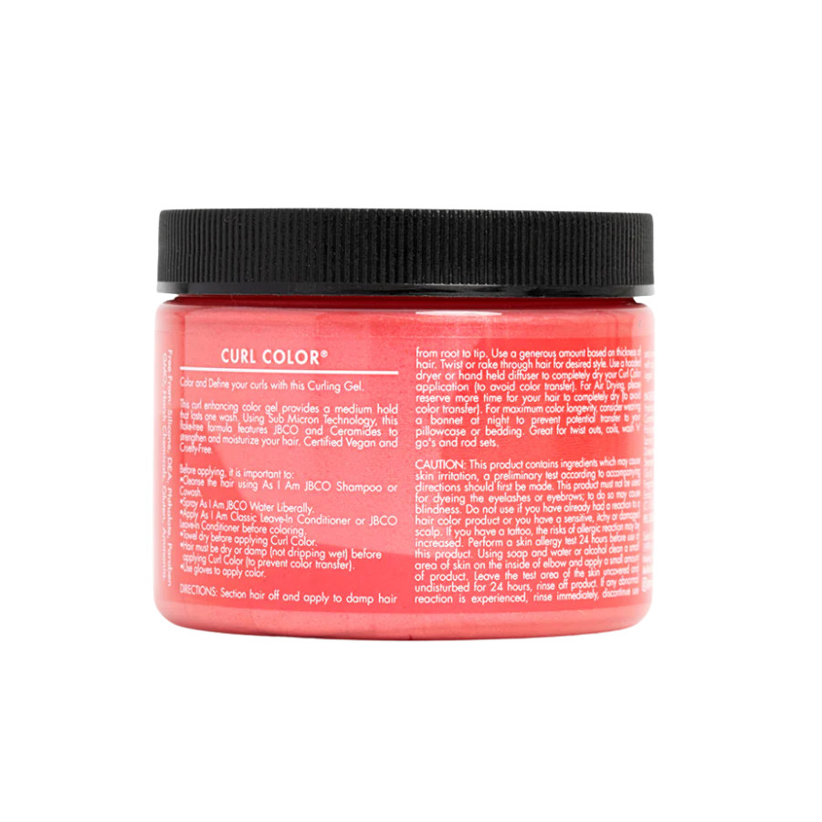 As I Am - Curl Hair Temporary Color Gel - Flamingo Pink - 182 gm