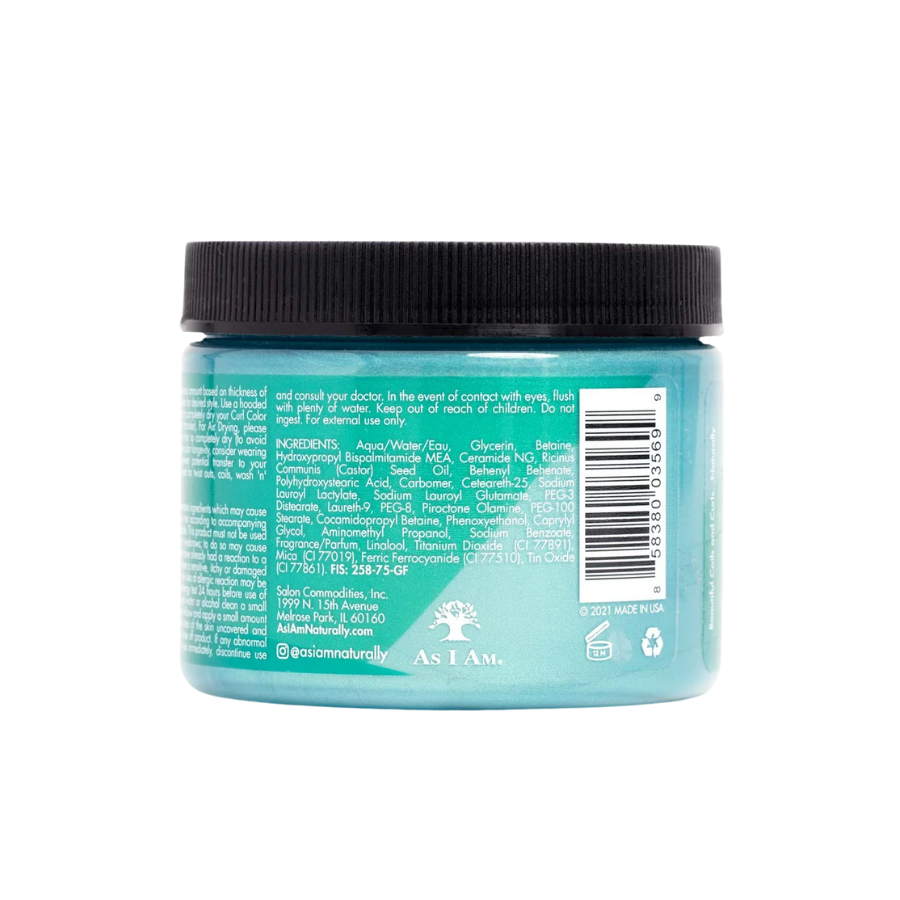 As I Am - Curl Hair Temporary Color Gel - Minty Mermaid - 182 gm