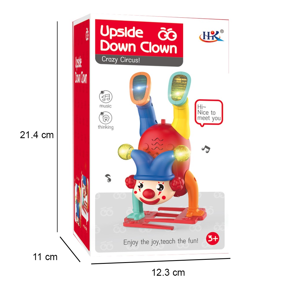 Stem - Upside Down Clown Toy - 1Pc - Color May Vary