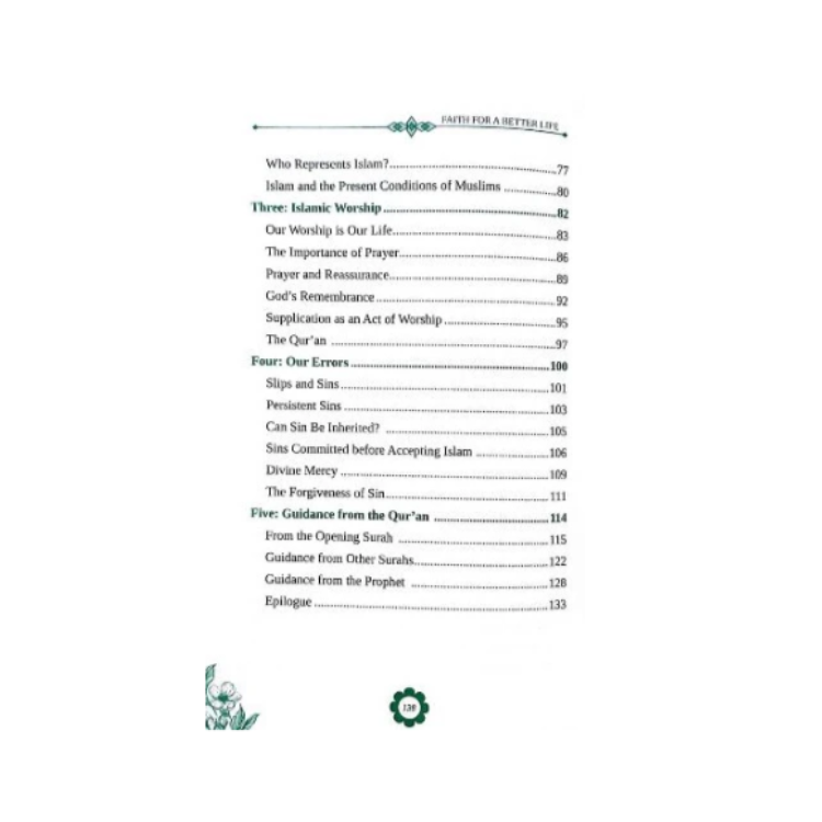 Faith For A Better Life