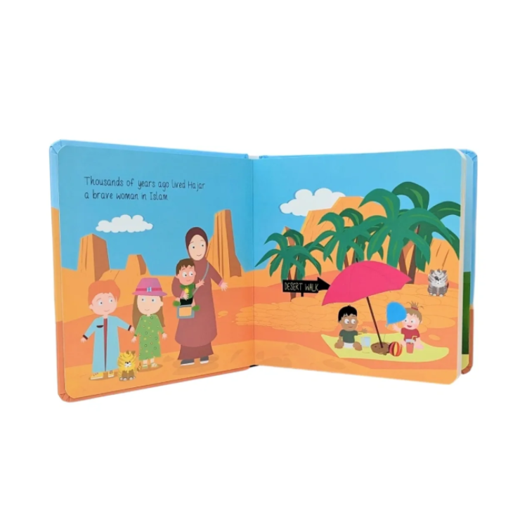Deensquare - Hajar Board Book - Mini & Mama Books