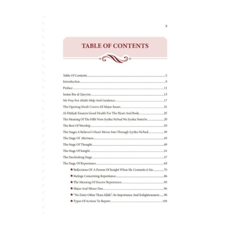 The Wayfarer's Journey Towards Allah