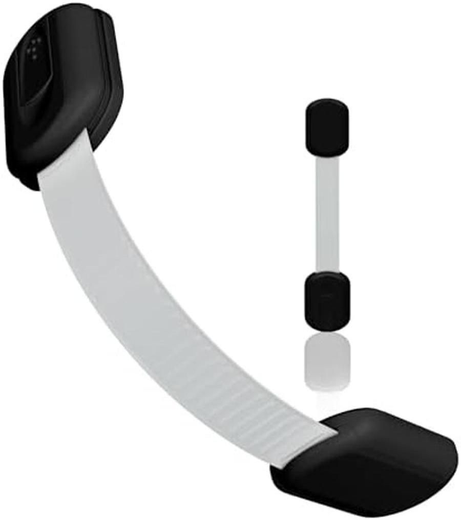 بيكابو - قفل خزائن بيبي غارد التيميت - أسود/أبيض - 4 قطع