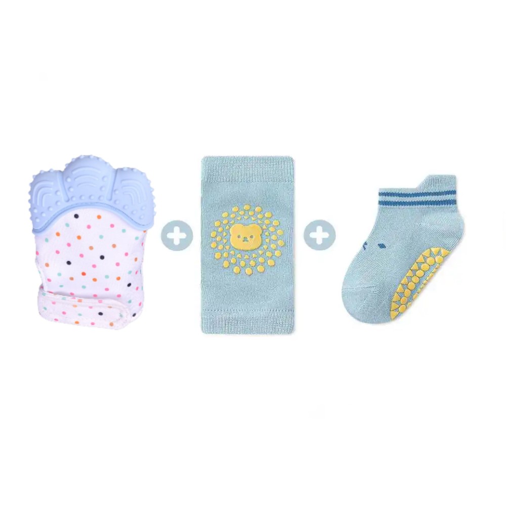 Pikkaboo - Softcrawl Baby Safety Set - Blue