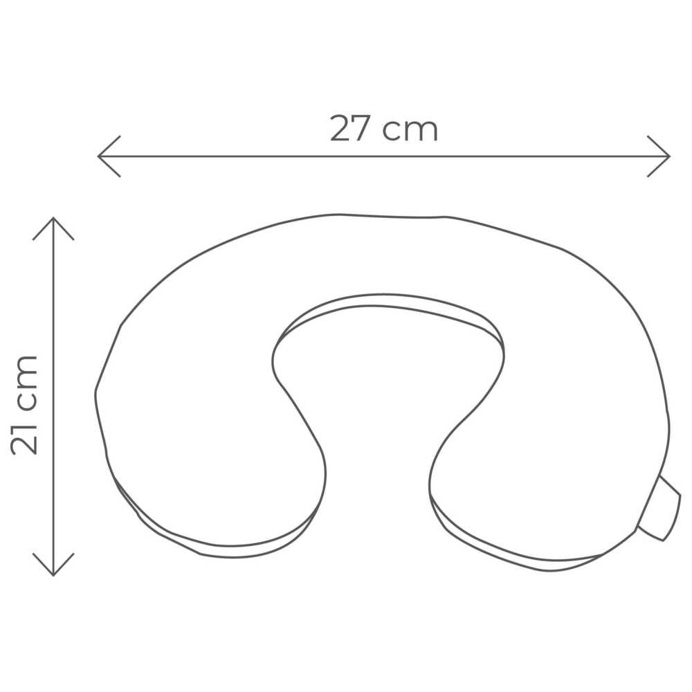 أسالفو - وسادة رقبة - زهري