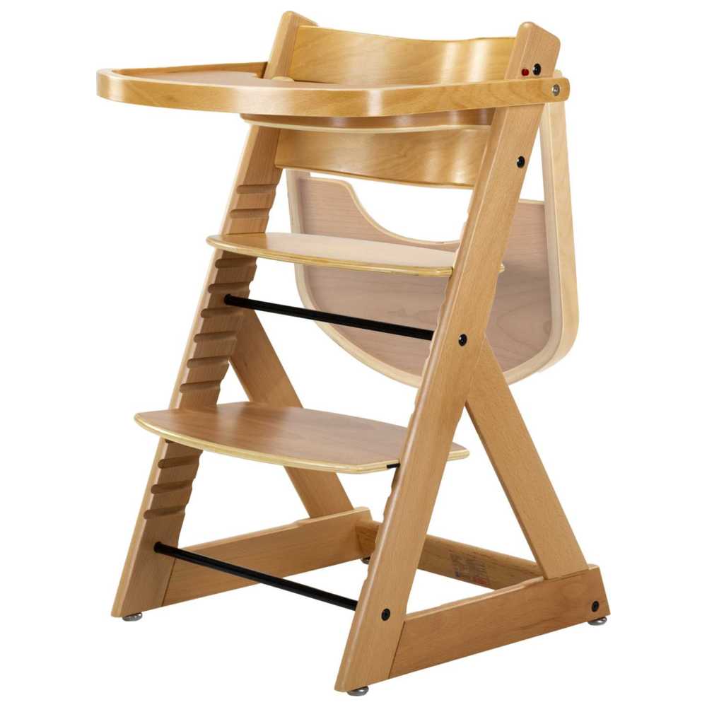 Asalvo - 2-In-1 High Chair - Pinocchio - Natural