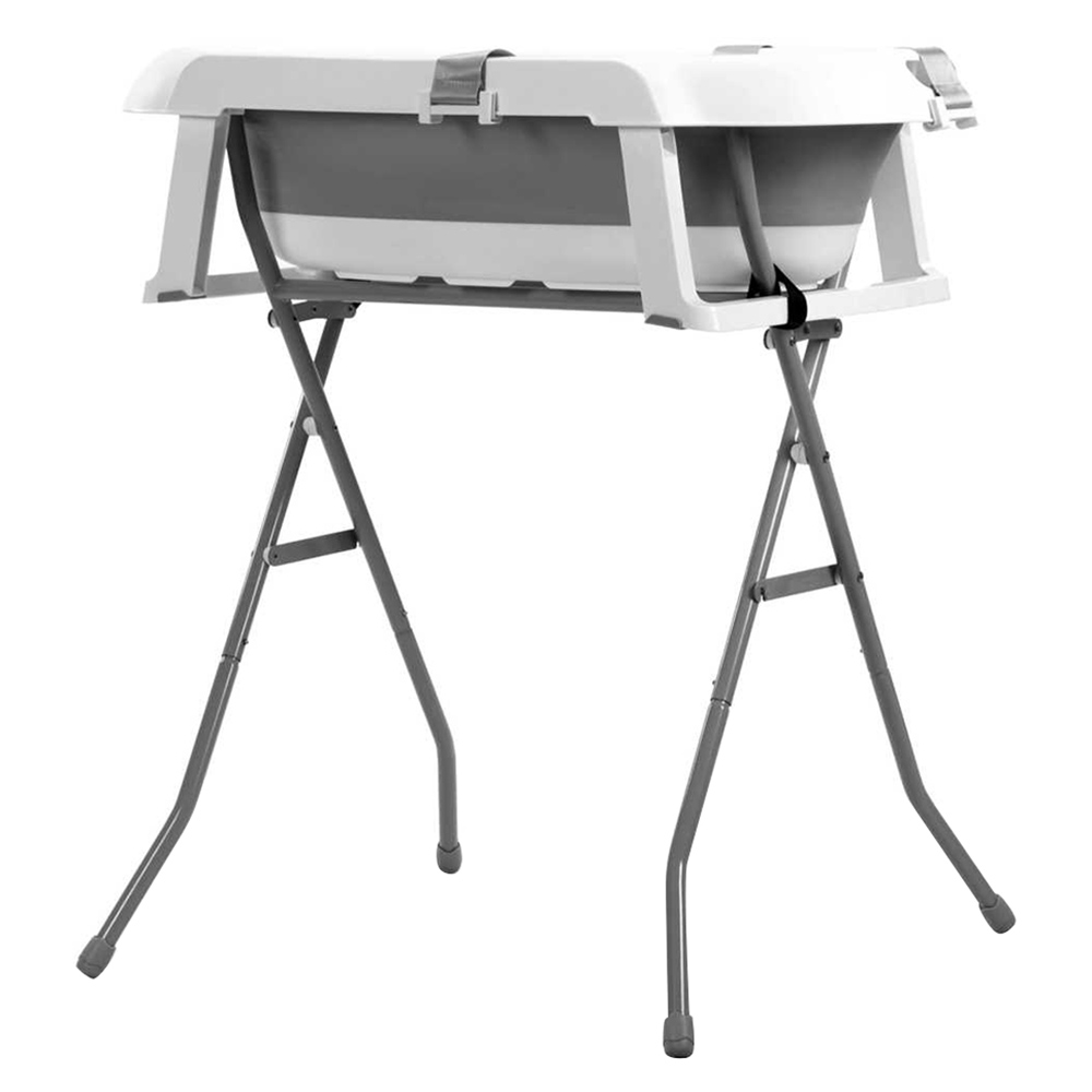 Asalvo - Stand Bathtub w/ Ergonomic Reducer - Luigi - Grey/White