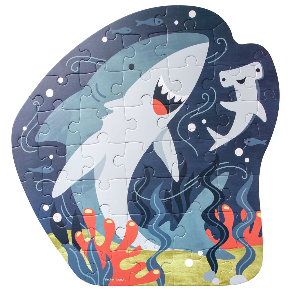 Stephen Joseph - Shark Shaped Jigsaw Puzzle - 42pcs
