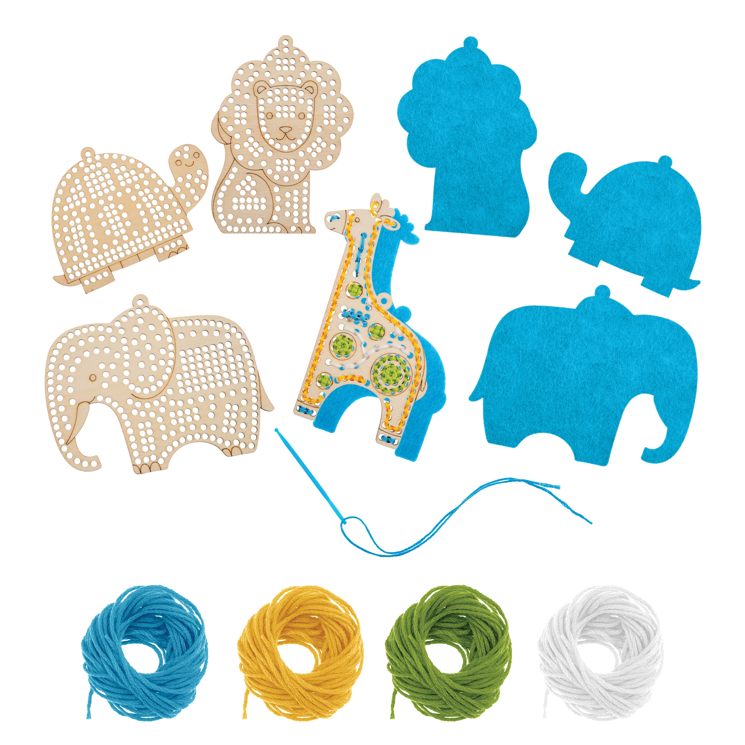 ستيفن جوزيف - بطاقة ربط خشبية - حديقة الحيوان