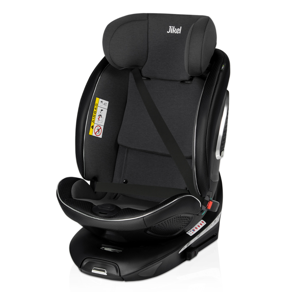 Jikel - Neptune 360 I-Size Convertible Car Seat - Charcoal Grey