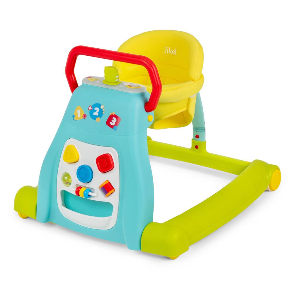 Jikel - Step 123 Walker & Ride-On - Rainbow