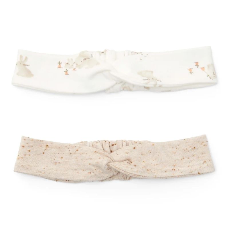 Little Dutch - 2pc-Set - Baby Headbands - Baby Bunny/Sand