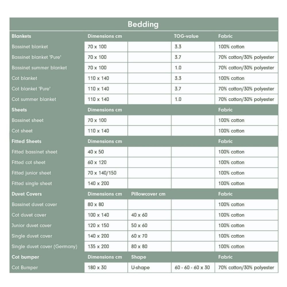 ليتل داتش - غطاء شاش لفرشة المهد المتنقل - أبيض