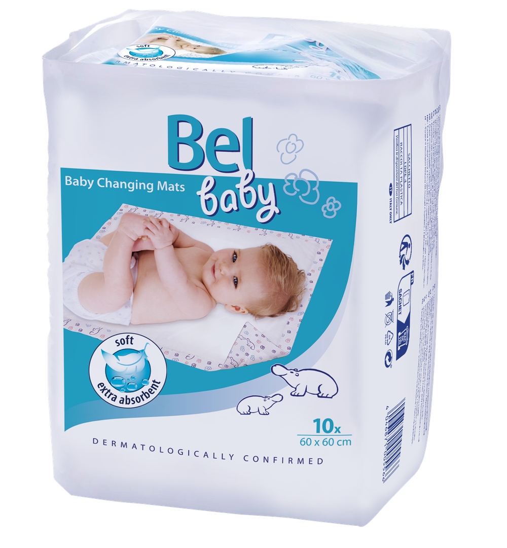 سيبيل - حصائر غيار بيل بيبي للاستخدام مرة واحدة - 10 قطع