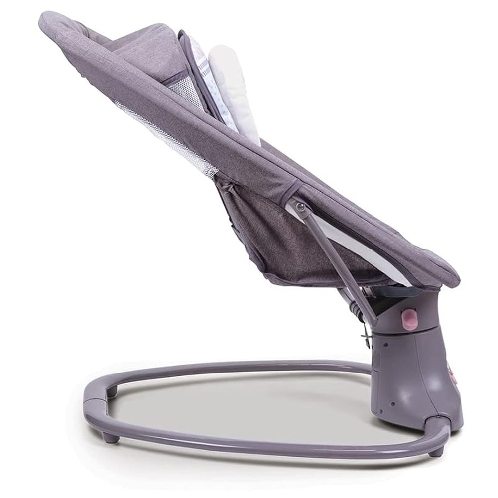 ماستيلا - مهد متنقل متأرجح 3 في 1 - رمادي